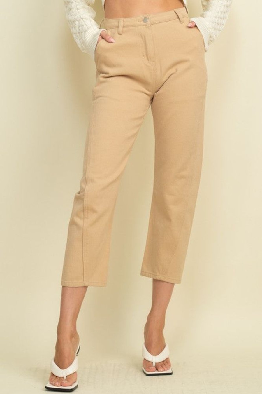 Clothing Et Clet | Lanna Pants Latte