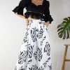 Clothing Mulla | Sandra Palazzo Pants White