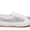 Shoes Superga | Superga -White Studded-