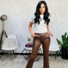 Clothing Daze | Daze Shy Girl Coated Jeans Coated Espresso