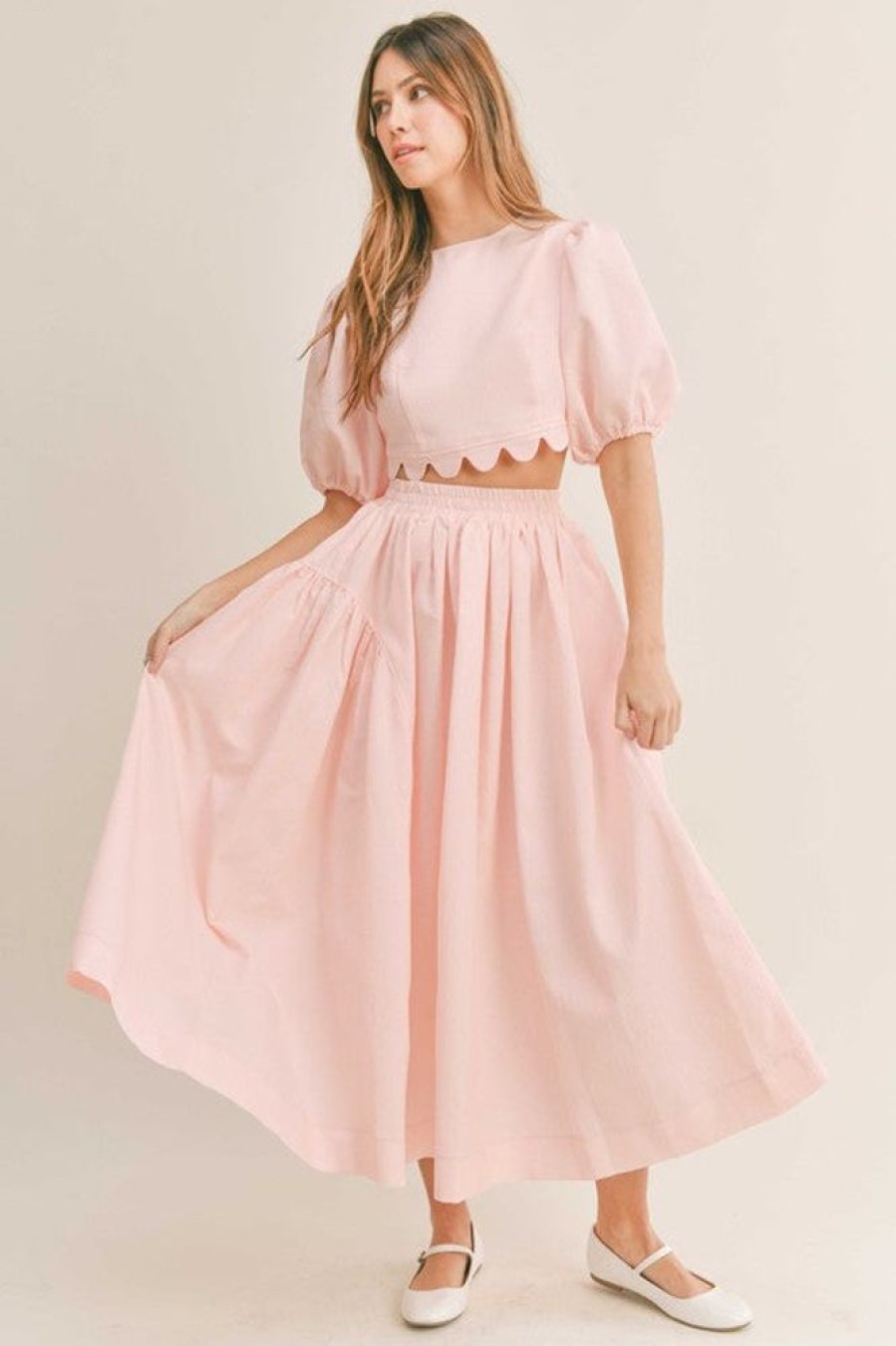 Clothing Mable | Eden Skirt Set Pink