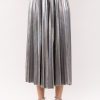 Clothing Sofie the label | Alessandra Pleated Skirt Silver