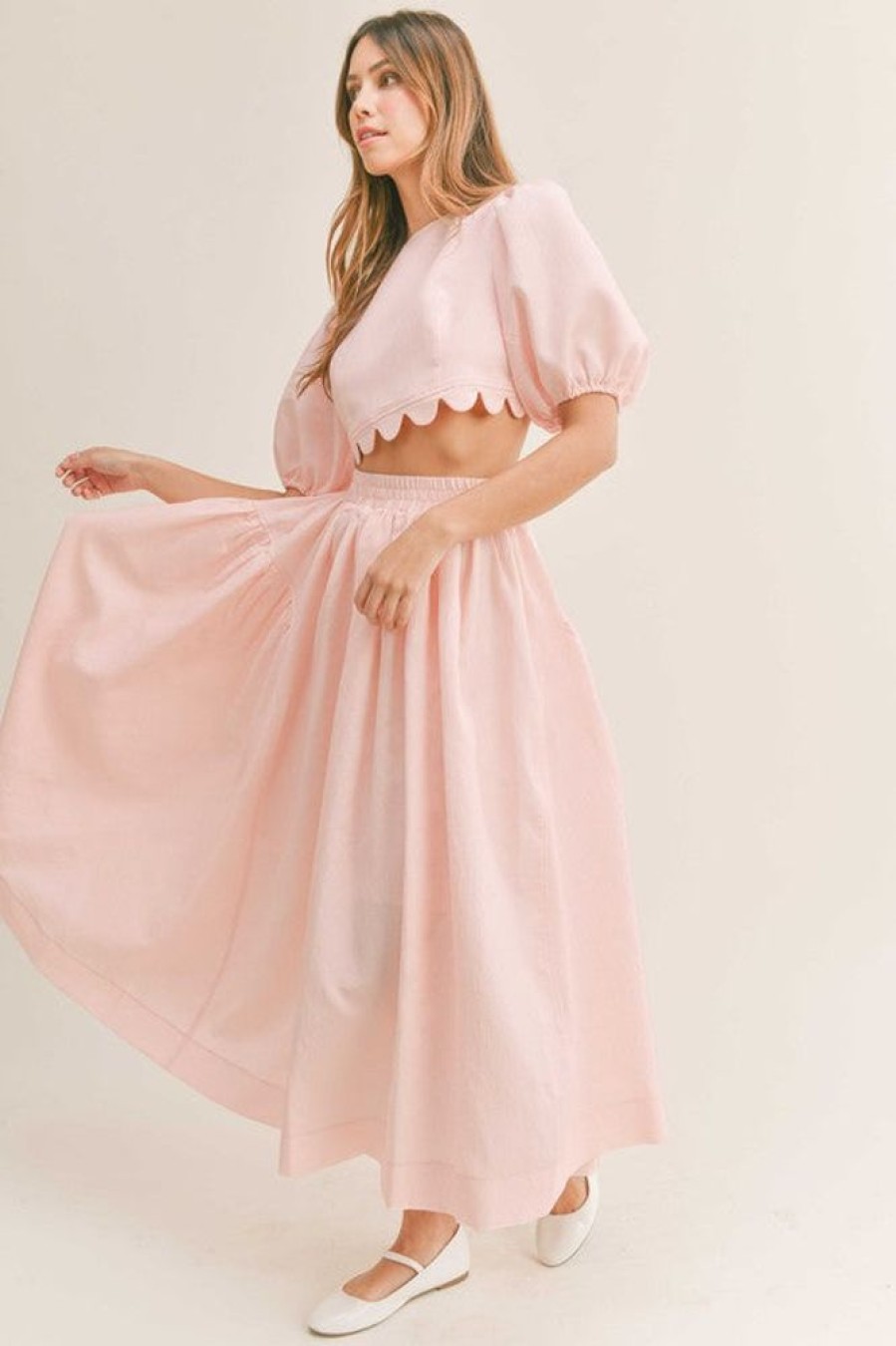 Clothing Mable | Eden Skirt Set Pink