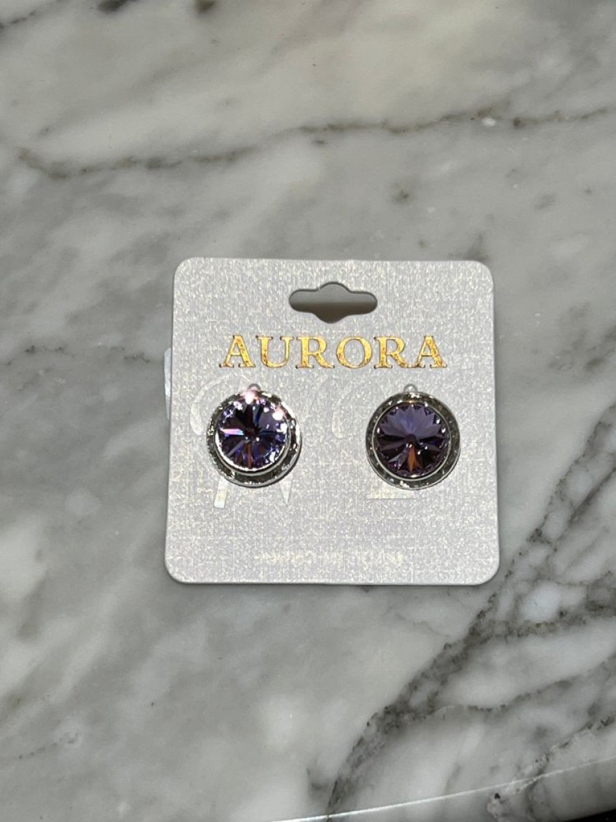 Accessories Joia | Aurorita Earrings Violet