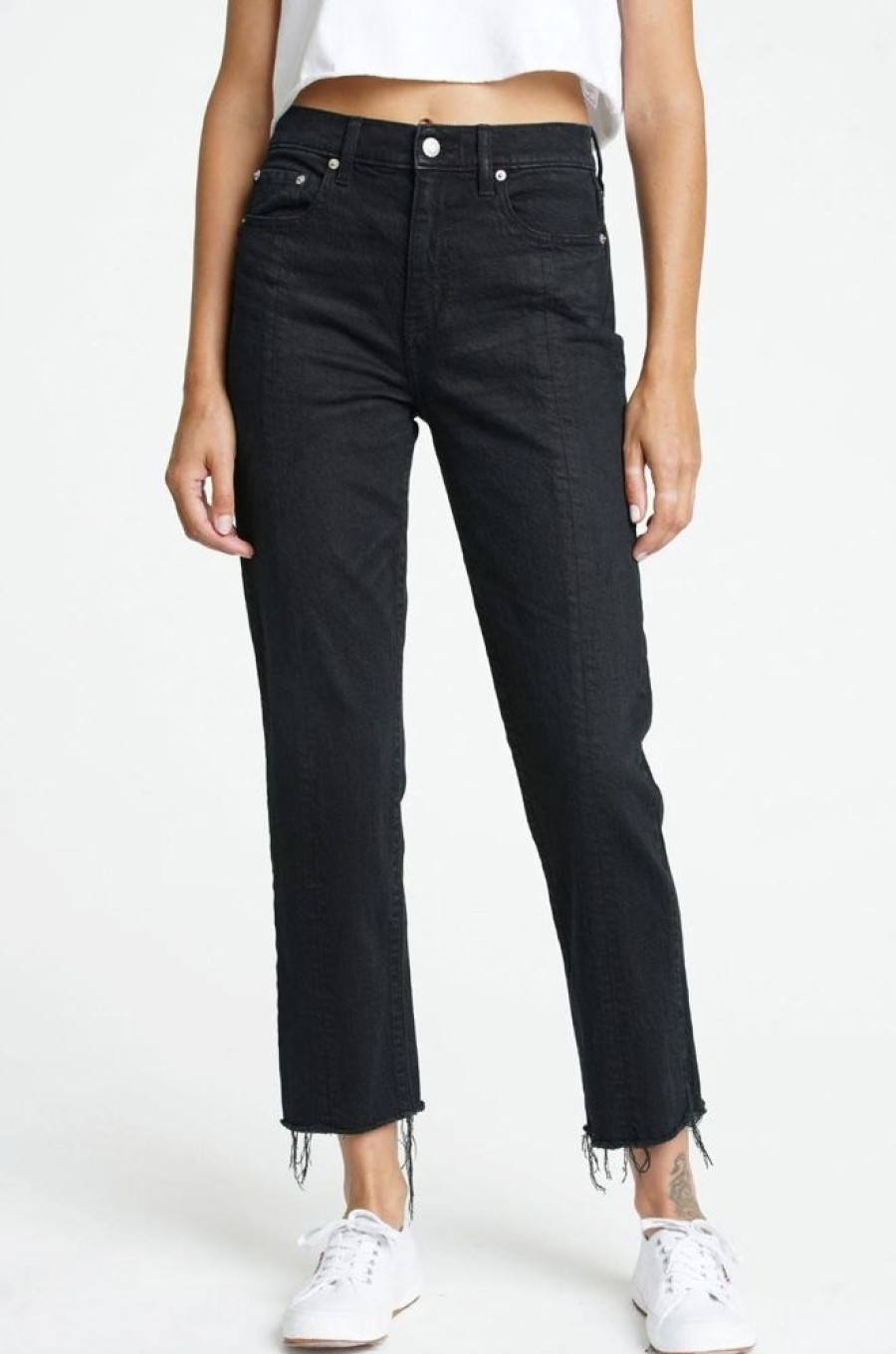 Clothing Daze | Daze Denim -Straight Up Curfew Jeans Vintage Black