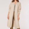 Clothing Apricot Inc | Luxe Longline Cardigan Stone