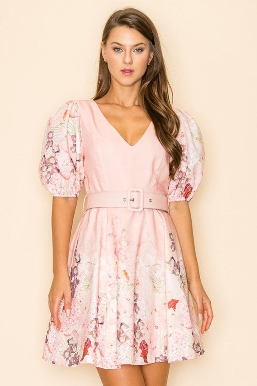 Clothing INA | Esther Dress Peach