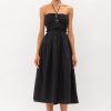 Clothing Sofie the label | Delphine Poplin Dress Black