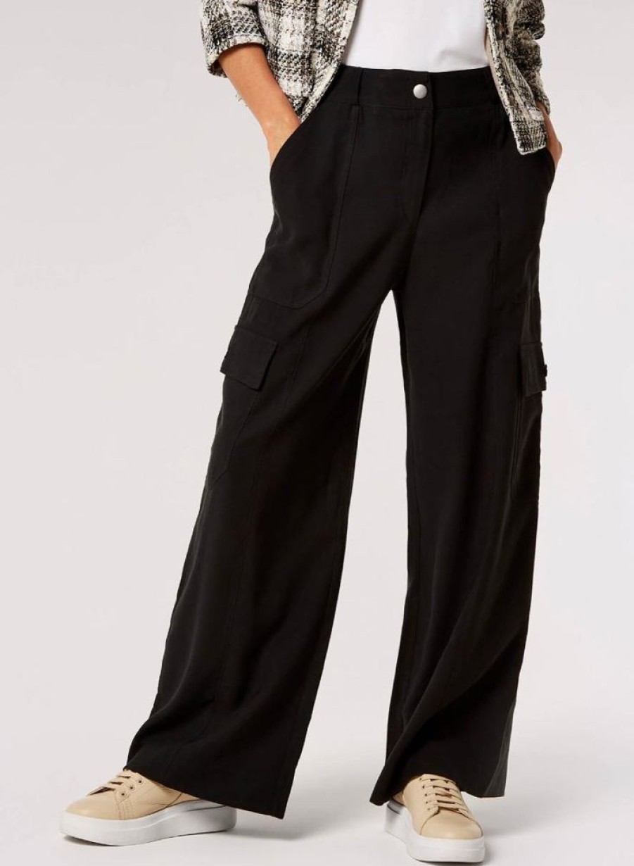 Clothing Apricot Inc | Cargo Trousers Black