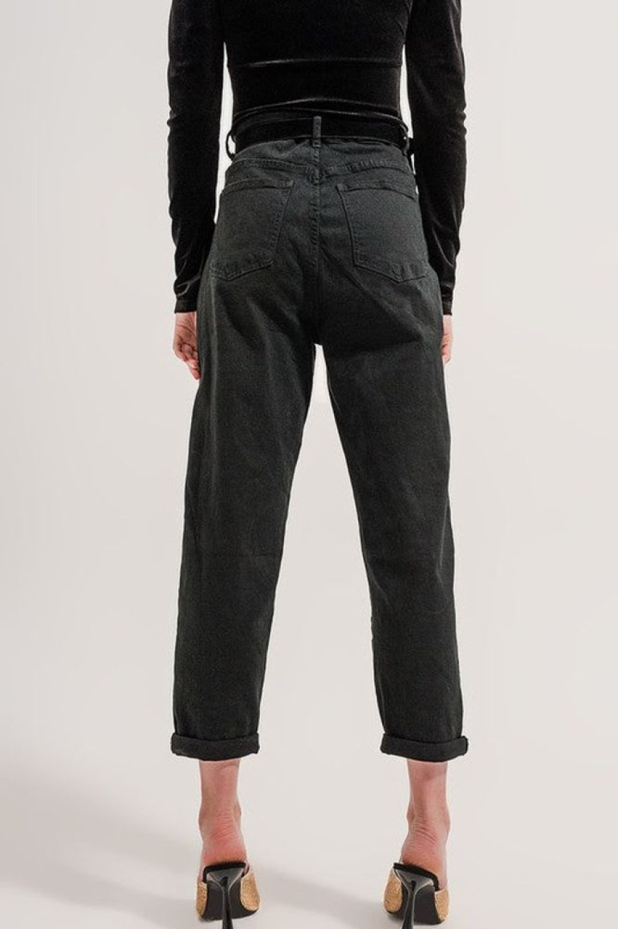 Clothing Q2 | Pocket Jeans Black