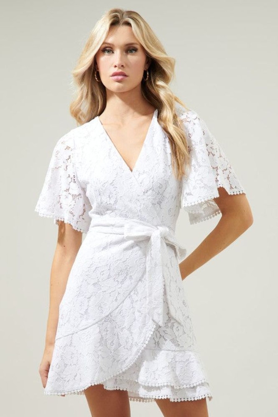 Clothing Sugar Lips | Le Lune Dres White