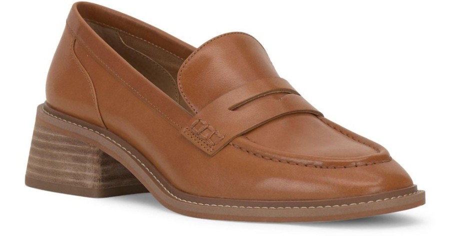 Shoes Vince Camuto | Vince Camuto -Enachel Loafer- Cognac