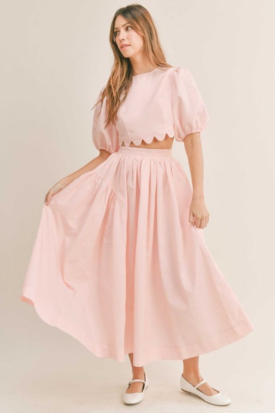 Clothing Mable | Eden Skirt Set Pink