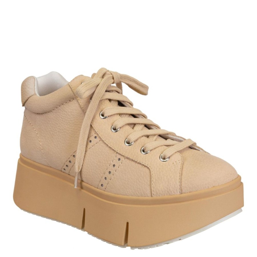 Shoes NAKED FEET | Naked Feet - Essex In Platform High Top Sneakers Beige