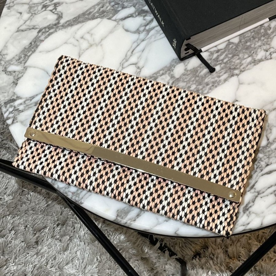 Accessories Handbag Republic | Weaved Clutch