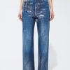 Clothing Q2 | Thalia Jeans Dark Blue/Metallic Silver