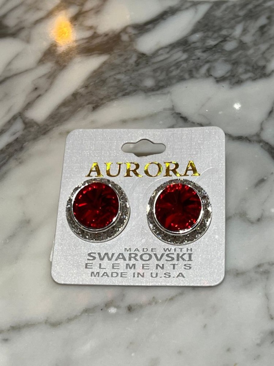 Accessories Joia | Aurora Earrings Ruby