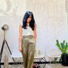 Clothing Lucy Paris | Lucy Paris -Joey Linen Pants-