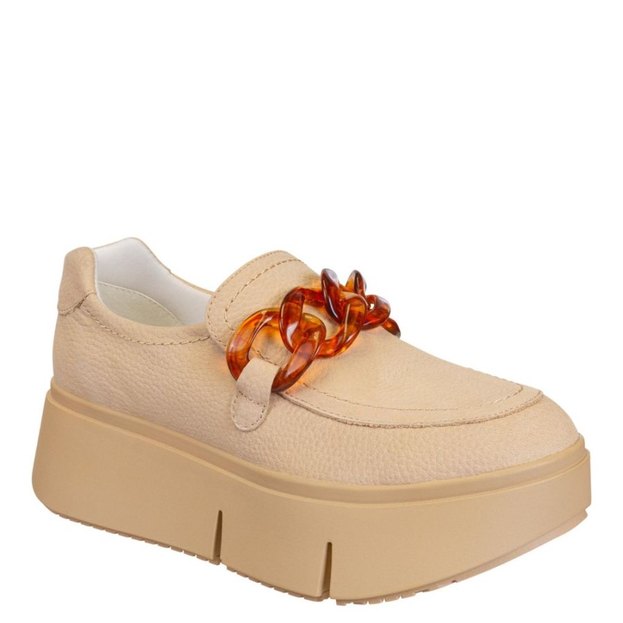 Shoes NAKED FEET | Naked Feet - Princeton In Platform Sneakers Beige