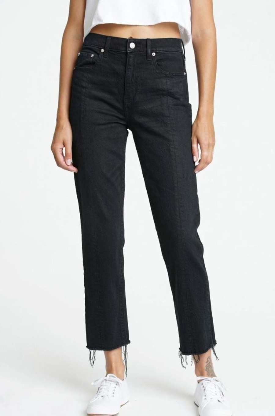 Clothing Daze | Daze Denim -Straight Up Curfew Jeans Vintage Black