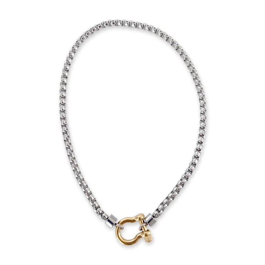 Accessories Artizan Joyeria | Artizan -Herradura Necklace- Gold/Silver