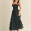 Clothing Mable | Leila Tulle Dress Black