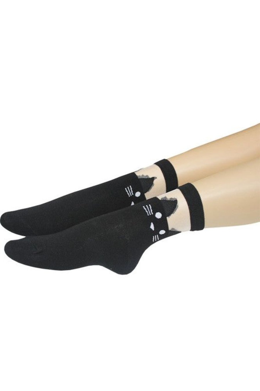 Accessories Bestline | Kat Sheer Socks Black