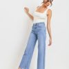 Clothing Just Black Denim | The Classic Wide Leg Medium Wash