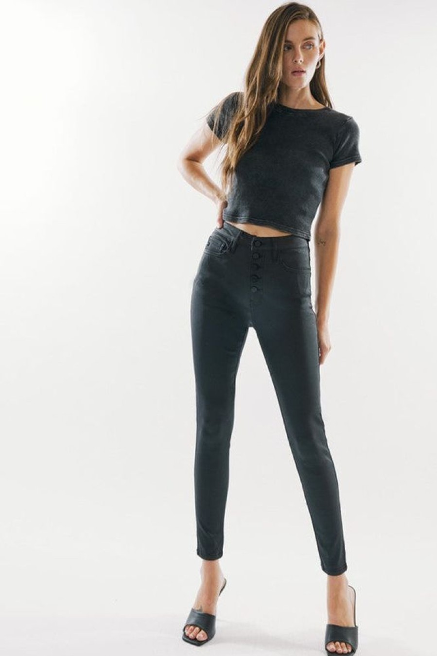 Clothing Kan Can | Andjela Skinny Jeans Black