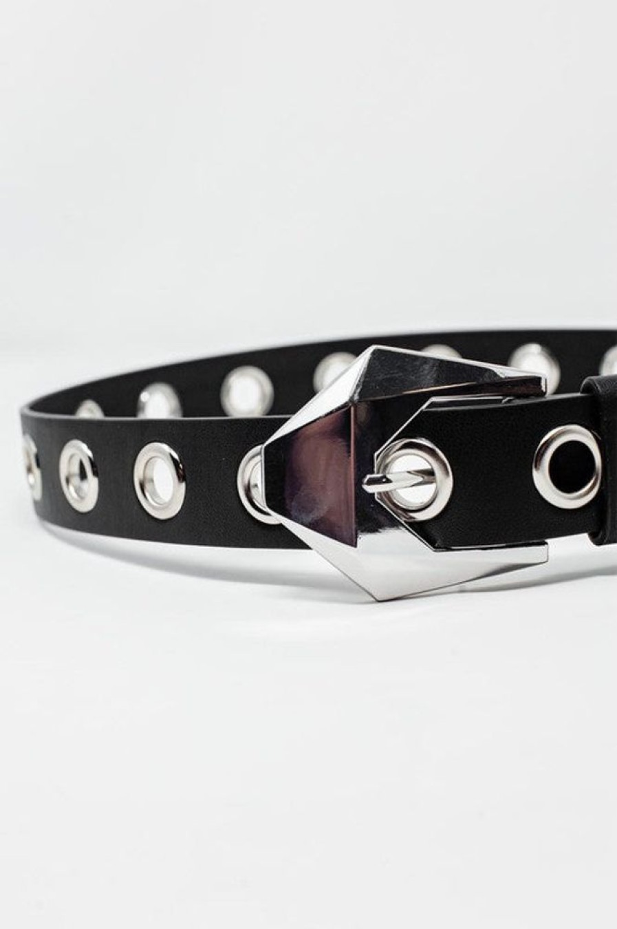 Accessories Q2 | Dolce Studded Belt Black