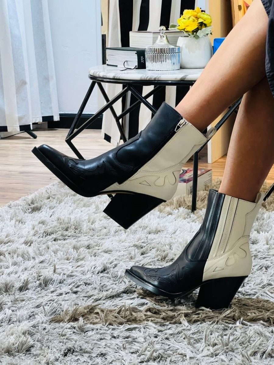 Shoes Dolce Vita | Dv -Beaux Boots Black/White