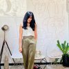 Clothing Lucy Paris | Lucy Paris -Joey Linen Pants-